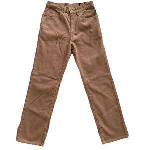 Big John Spirit Corduroy Pants Size 29 Brown Straight Leg Japan 29x30